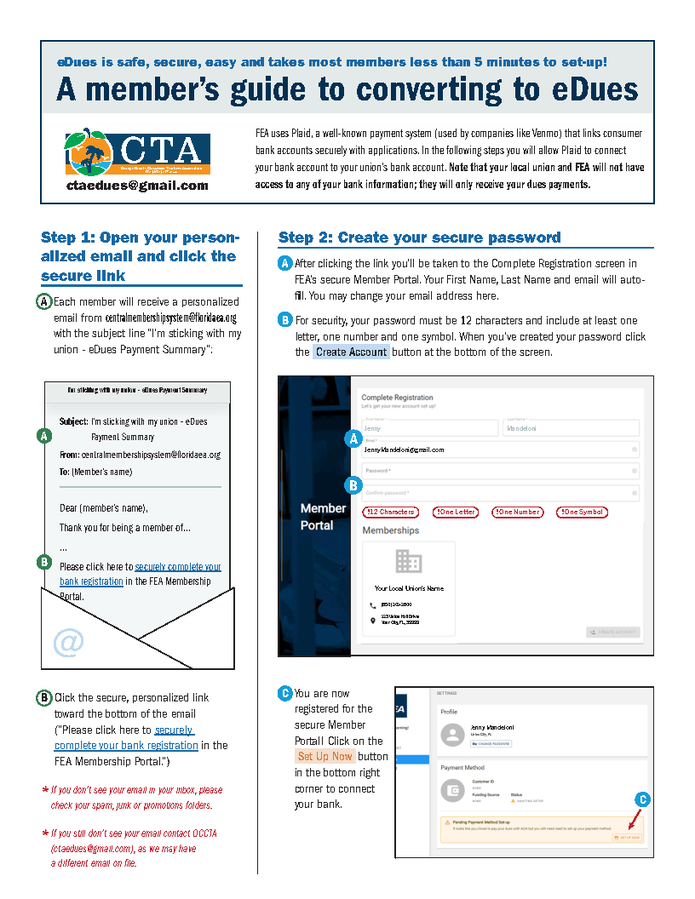 eDues Step By Step Page 1
